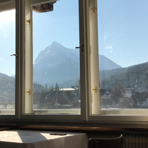 Ausblick Wohnzimmer